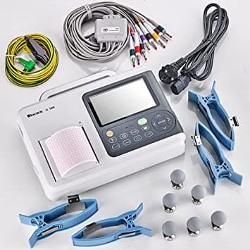 ECG 3 pistes IE300 Biocare avec calcul des paramètres, interprétation et transfert PDF par USB miniature 2