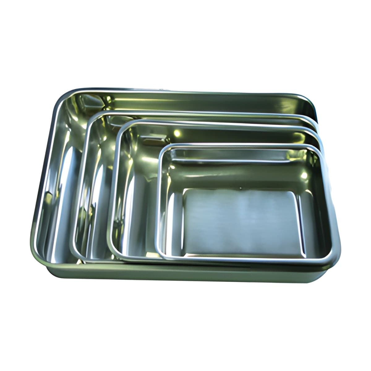 Plateaux à instruments en inox