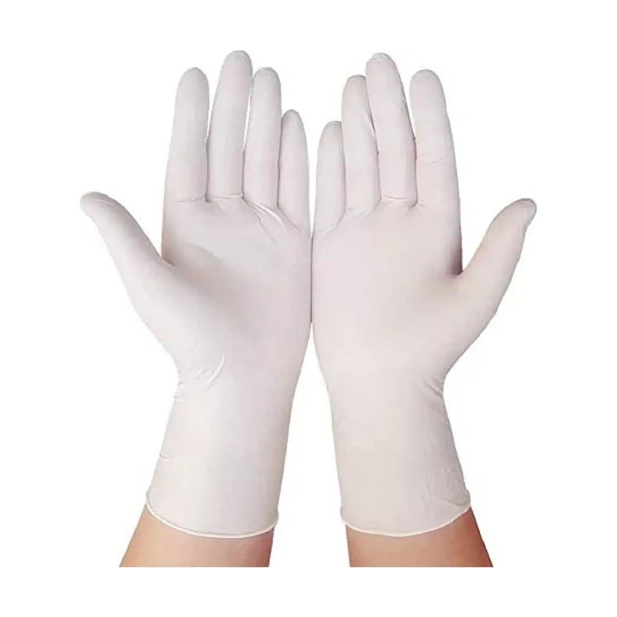 Gants latex poudrés