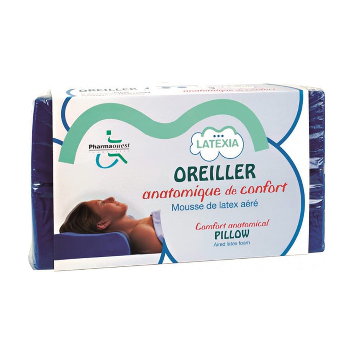 Oreiller anatomique Latexia miniature 4