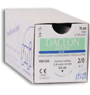 FIL DE SUTURE NYLON DACLON miniature 1