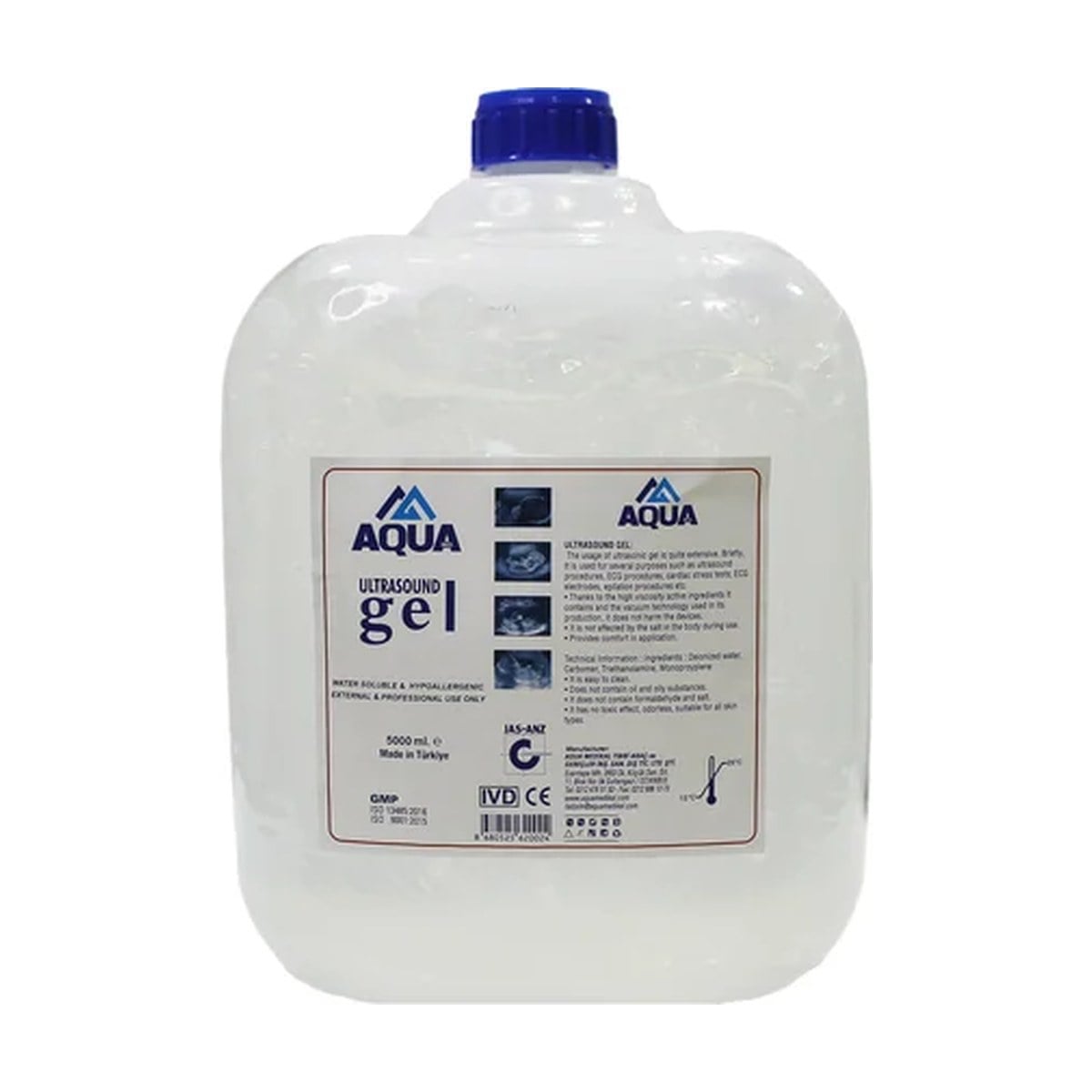 Gel échographie transparent – 5 L