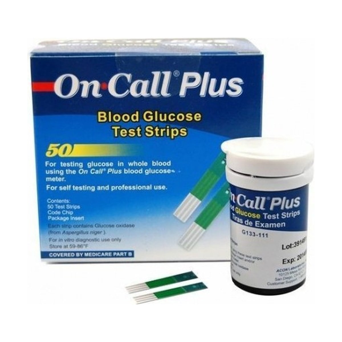 Bandelettes On Call Plus – boîte de 50