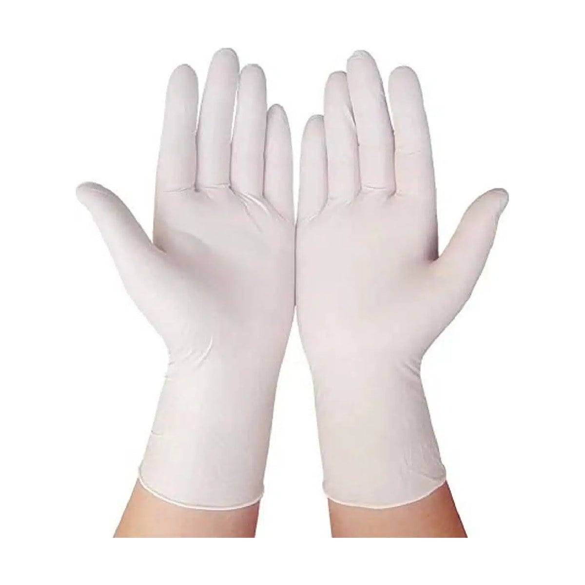 Gants latex poudrés