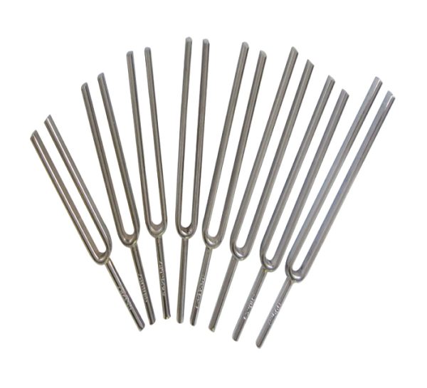 DIAPASONS EN INOX JEU DE 8