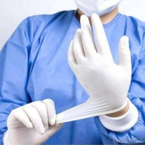Gants stériles poudrés  BTE DE 50
