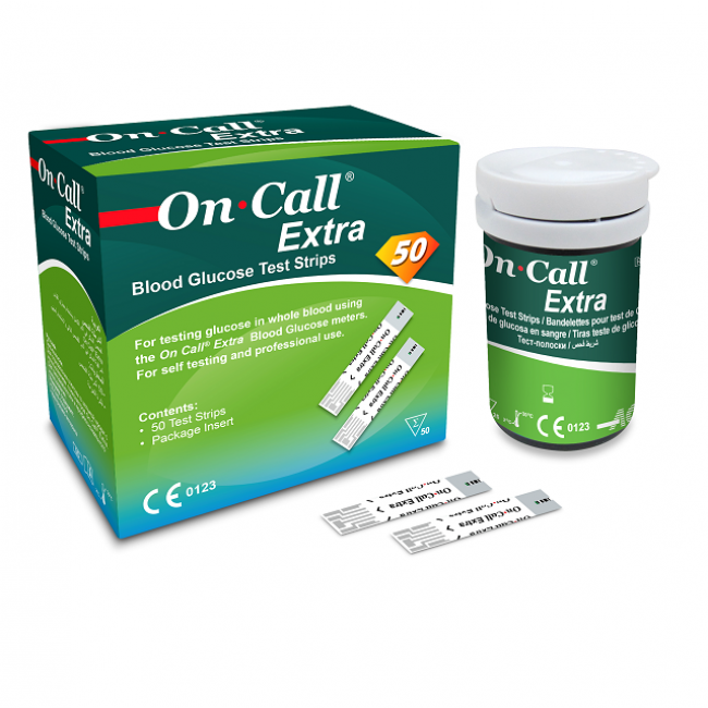 acon-on-call-extra-bandelettes-de-test-de-glucose-sanguin-x50-swiss-point-of-care-31 On Call Extra - bandelette 50 unités
