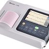 ECG 3 PISTES IE300 BIOCARE AVEC CALCUL DES PARAMETRES ET INTERPRETATION + TRANSFERT PDF PAR USB