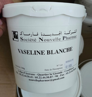 VASELINE BLANCHE 1kg / NOUVELLE PHARMAC