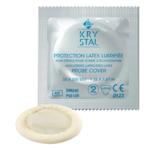 KRYSTAL COVER protection non stérile en latex pour sondes endocavitaires /144